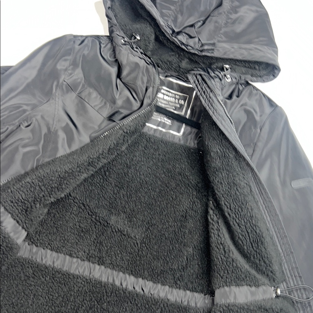 Lucky Brand Black Fleece-Lined Jacket Women’s size medium - Picture 9 of 14